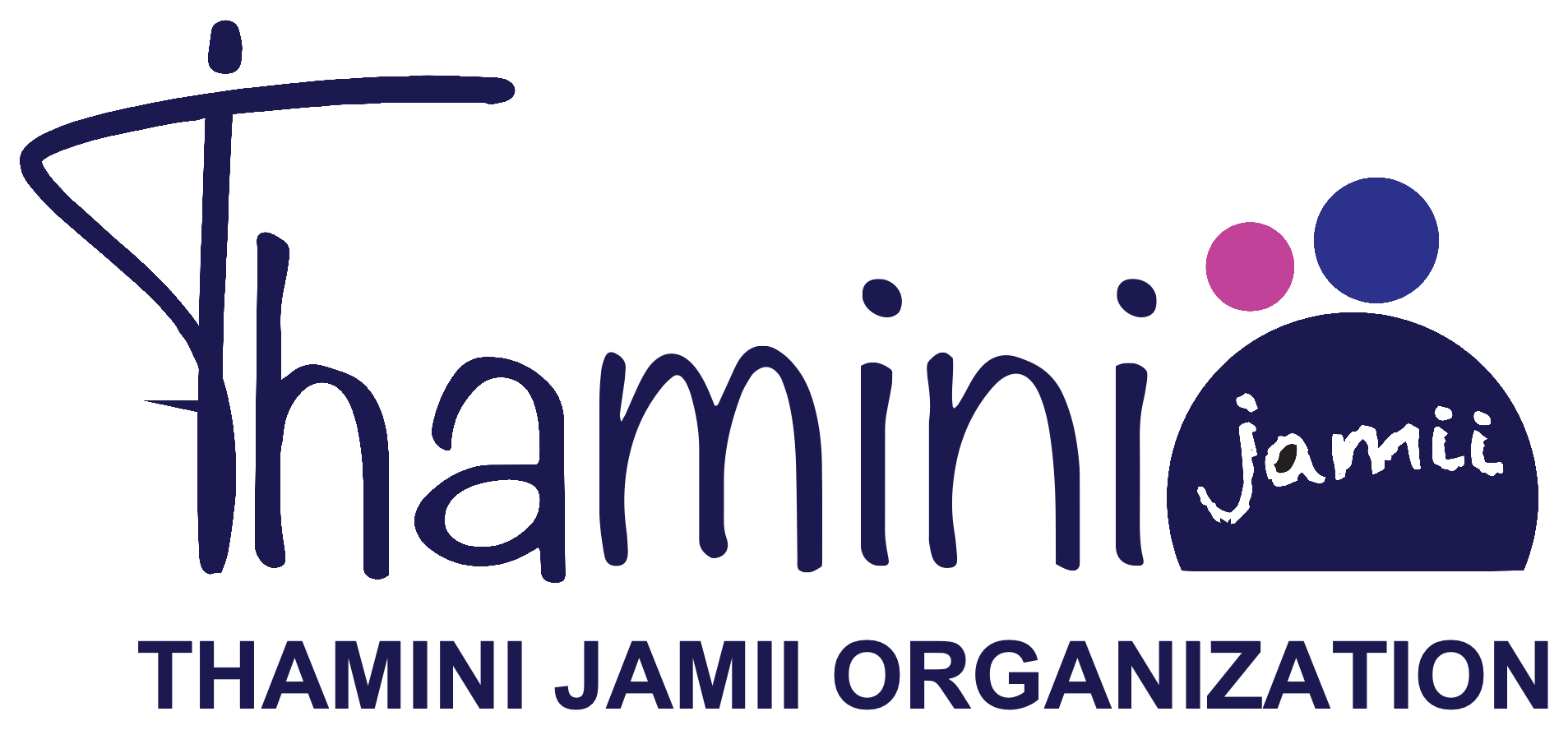Thamini Jamii Organization logo. Thamini Jamii Organization