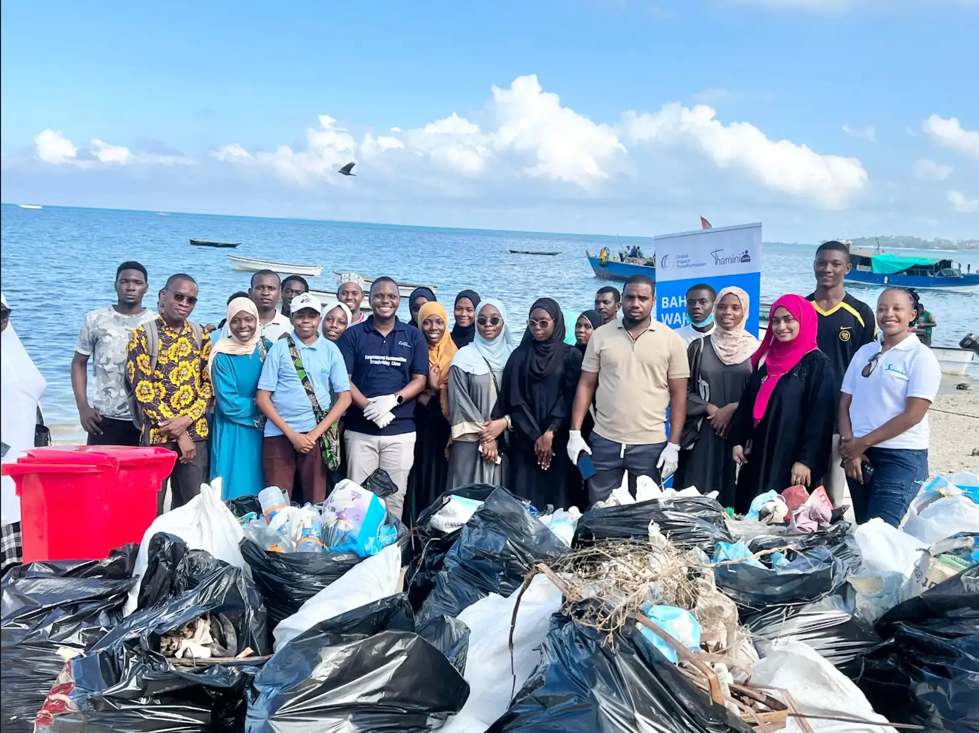 Climate action activity in Zanzibar